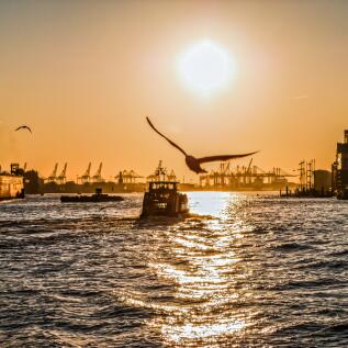 Hamburger Hafenrundfahrt Gutschein für 2 Personen