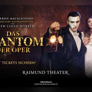 DAS PHANTOM DER OPER Wien inkl. Übernachtung im Premium Hotel