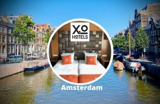 Modernes Hotel in Amsterdam