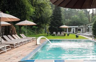 Charmantes Wohlfühlhotel mit großem Wellnessbereich im Grünen